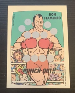 1989 Topps Nintendo PUNCH OUT Don Flamenco #5 - Picture 1 of 2