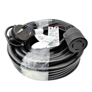 Parkworld 885446 RV 30A Adapter Cord NEMA TT-30P to L14-30R, 30A 125V 3750W - Picture 1 of 12