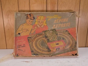 Vintage Automatic Toy Company Mystery Alpine Express Train Lithograph Tin Toy - Picture 1 of 13