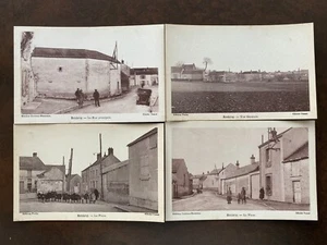 Lot de 4 cartes postales anciennes postcards BONDAROY LOIRET - Picture 1 of 1