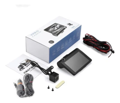 Featured degree 4 inch driving recorder dual recording reversing image - Image 1 of 3
