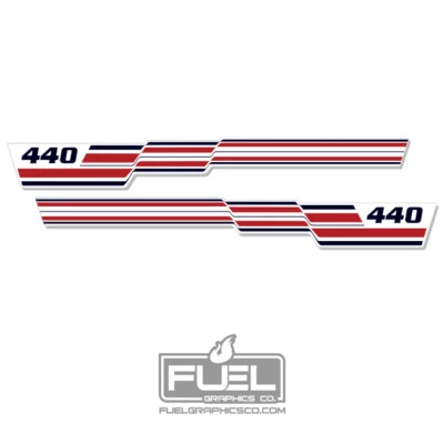 Polaris Cobra 440 Premium Vinyl Tunnel Decal - Vintage Snowmobile Graphic - Image 1 of 3