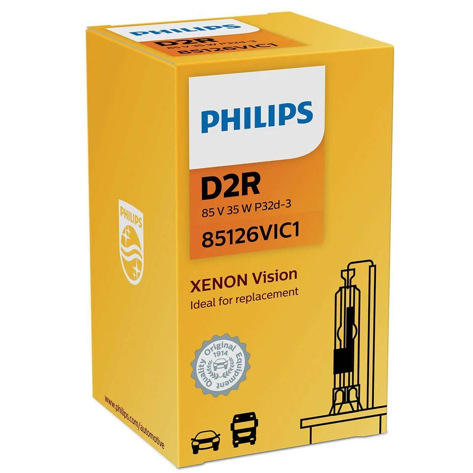 Philips D2R Vision Replacement Upgrade Xenon Car BULB Single 85126VIC1 - Image 1 of 1