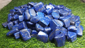 PIEDRAS CAÍDAS LAPISLÁZULI PULIDAS A GRANEL PIEDRAS DE CAÍDAS NATURALES 850 gramos - Imagen 1 de 7