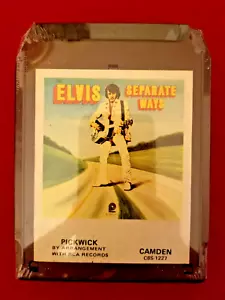 ELVIS PRESLEY SEPARATE WAYS NEW SEALED  8 TRACK TAPE - Picture 1 of 2