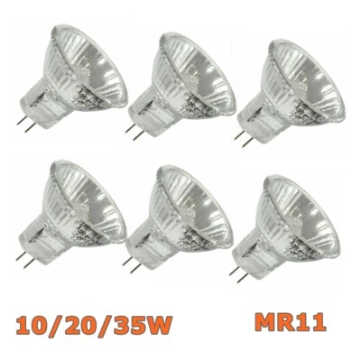 10/20/35/50W 12V Replace Halogen Bulbs Spotlight Lamps Downlight Spot MR11 - Image 1 of 4