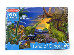 Rompecabezas de 60 piezas Melissa & Doug Land of the Dinosaurs 14,25"" x 10,25"" NUEVO - Imagen 1 de 4