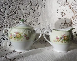 Crema y azúcar Embassy China Japón - Imagen 1 de 12