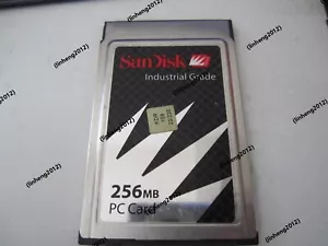 Sandisk 256MB Industriequalität PCMCIA PC KARTE ATA FLASHKARTE - Bild 1 von 1