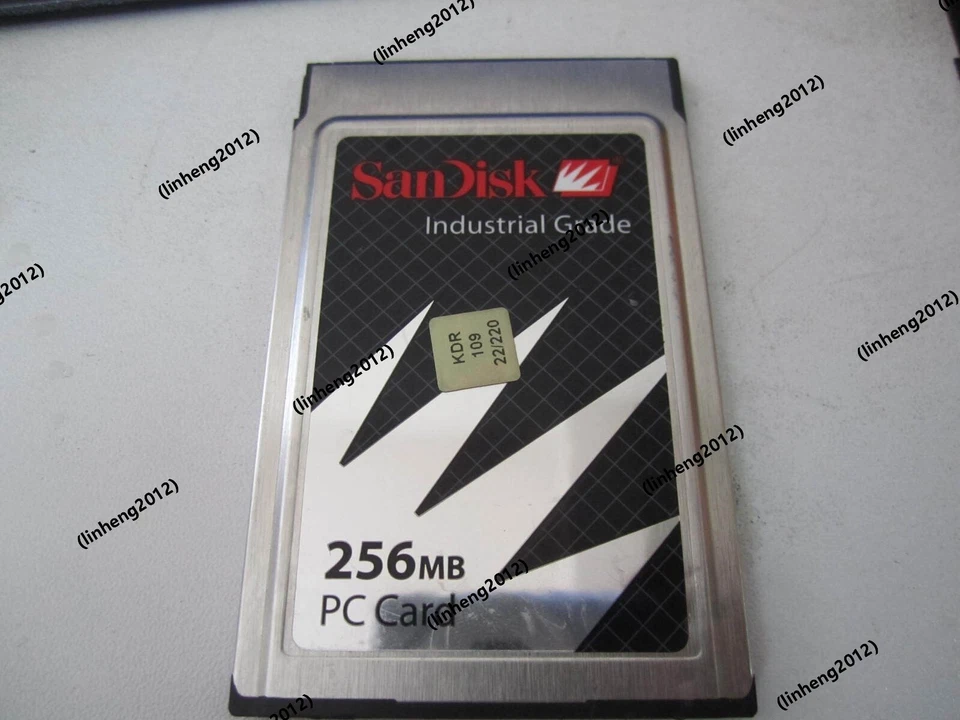 Sandisk 256 MB grado industrial PCMCIA PC TARJETA ATA FLASH CARD Foto 1 de 1