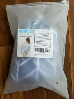 Funda portabebés y privacidad de enfermería infantil 100 % algodón multifuncional - Nueva Foto 1 de 2