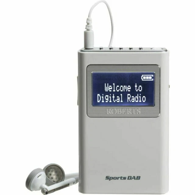Roberts SportsDAB5 Portable Radio - White - Image 1 of 1