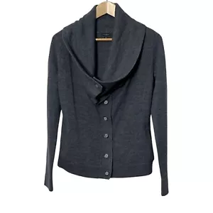 Ann Taylor Womens Alpaca Wool Blend Cardigan Sweater Size XS Button Up w Pockets - Picture 1 of 4