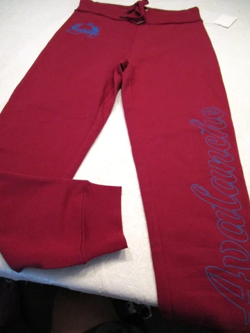 NEW "TOUCH" NHL COLORADO AVALANCHE HOCKEY  SWEATPANTS JOGGERS WOMENS MEDIUM Cover