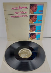 James Booker New Orleans Piano Wizard: Live! Vinyl Record Album - Picture 1 of 2
