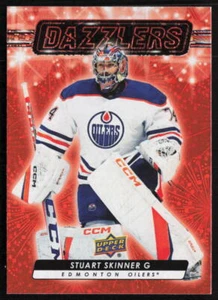 2023-24 Upper Deck #DZ-63 Stuart Skinner Orange Dazzlers - Picture 1 of 2