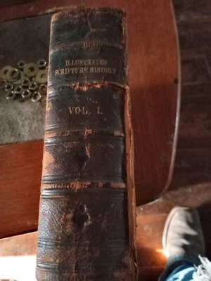 Reverend John Howard, A.M. Illustrated Scripture History Vol. 1 and 2 - Image 1 of 4