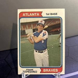 1974 Topps Baseball Frank Tepedino Atlanta Braves #526 - Picture 1 of 2