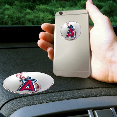 Fanmats MLB Los Angeles Angels Get a Grip Cell Phone Grip Thick Polymer Sticker Cover