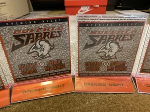 5 Buffalo Sabres Goat Head Opening Night 1996 vs Detroit Ticket Plastic Holder - Picture 1 of 3
