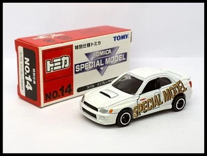 TOMICA SPECIAL MODEL 14 SUBARU IMPREZA WRX 1/59 NEW TOMY 2002 - Picture 1 of 6
