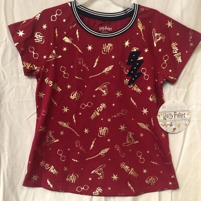 Camiseta Harry Potter Niñas Arándano y Oro XL (14-16) Nueva Con Etiquetas  Foto 1 de 4