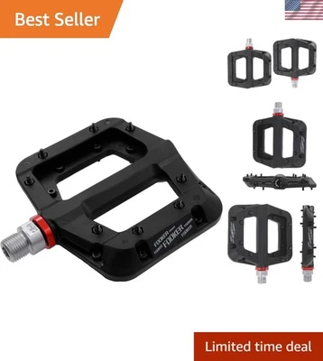 Pedales MTB ligeros 9/16" - Fibra de nailon antideslizante para una experiencia de ciclismo segura Foto 1 de 4