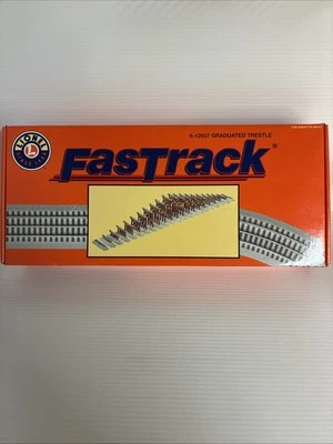 Lionel FasTrack Graduated Trestle Set # 6-12037 New In Box - Image 1 of 4