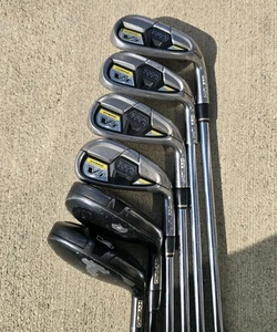 Adams Idea Tech V3 Hybrid-Iron Set 5-PW Regular Shaft Needs Grips 6 PCS - Picture 1 of 12