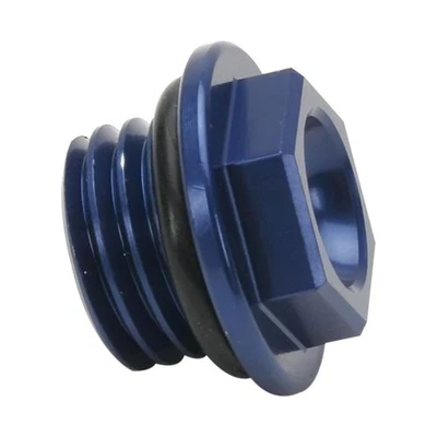 Plugue de enchimento de óleo Works Connection azul para Honda CRF300L 2021-2023 - Imagem 1 de 2