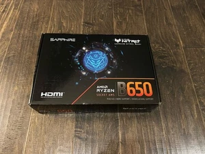 carte mère saphir nitro+ b650i wi-fi ultra platine itx am5 - Photo 1/2
