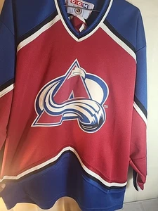 Classic Colorado Avalanche Jersey - XL - Some Wear Vtg - Picture 1 of 5