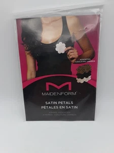 Maidenform Satin Petals 3 pairs NEW assorted colors-black nude leopard no-show - Picture 1 of 2
