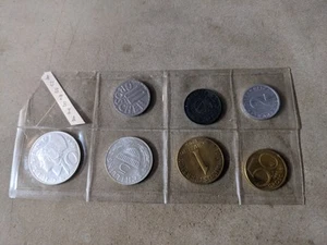 1965 Austria Mint Set- 10 Schilling And 5 Schilling Coins Silver - Picture 1 of 2