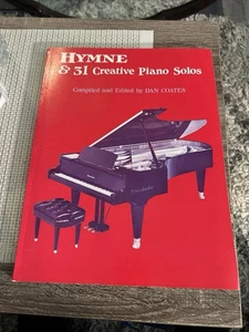 Dan Coates  HYMNE & 31  -- Creative Piano Solos - Paperback - vg-ex 127 PAGES - Foto 1 di 5