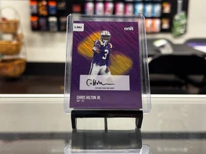 Chris Hilton Jr.  2025 ONIT ATHLETE LSU Tigers Signature #S-9 - Auto - Picture 1 of 2