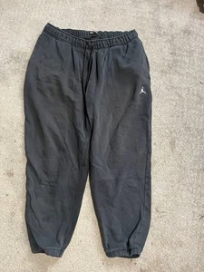 PANTALONES DEPORTIVOS NIKE AIR JORDAN JUMPMAN ESSENTIAL POLAR Negros TALLA 2XL DA9820 Distress - Imagen 1 de 5