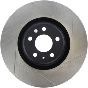 StopTech 126.33134SL Front Left Slotted Brake Rotor for 12-19 Audi A6 / 11-18 A7 - Picture 1 of 10