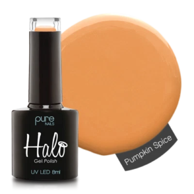 Pure Nails LED/UV Halo Gel Polish Collection - Pumpkin Spice 8ml