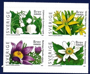 Sweden 2005 Spring Flowers MNH - Picture 1 of 1