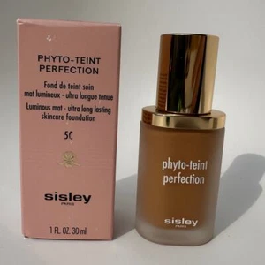 Sisley Paris Phyto-Teint Perfection Foundation 5C Golden Luminous Long Lasting - Picture 1 of 10