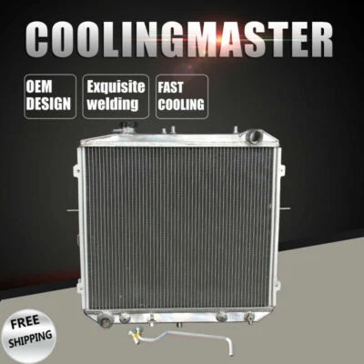 Radiador de aluminio Fit 95-01 Kia Sportage EX L4 2,0 L 2 filas/núcleo AT/MT Foto 1 de 4