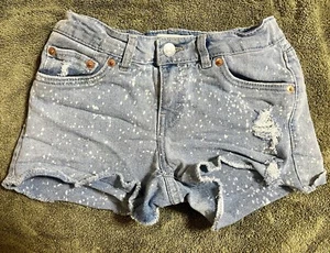 Levi’s Girls Shorts Shorty Short Size 12 - Picture 1 of 8