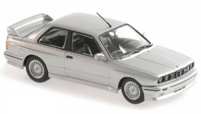 BMW M3 (E30) - 1987 - silver - Maxichamps 1:43 - Immagine 1 di 4