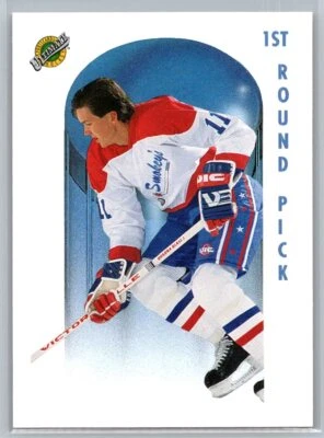1991 Ultimate Draft 1st Round Pick #67 Philippe Boucher Buffalo Sabres - Image 1 of 2