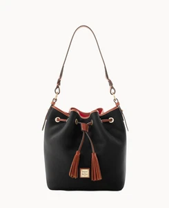 Dooney & Bourke Pebble Grain Tasha Drawstring Shoulder Bag
