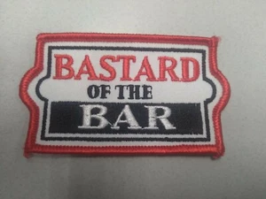Bastard Of The Bar motorcycle Patch for vest/jackets  - Picture 1 of 1