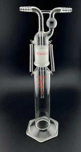 Kontes Glass 125mL Tall Form Gas Washing Bottle w/ 29/42 - Straight Tube Inlet - Picture 1 of 1