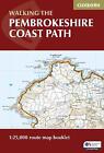 Pembrokeshire Coast Path Map Booklet: 1:25,000 Os Route Mapping By Dennis Kelsal