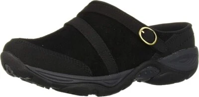 Easy Spirit Z5448* Women's Black Suede Equinox Mule Clogs Size 10W - Image 1 of 4